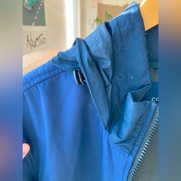 Cole Haan Light Weight Mens Jacket Navy Blue - Picture 2 of 6